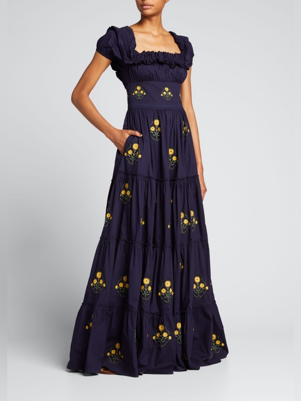 NWT Agua by Agua Bendita Azucar Embroidered Dress - Picture 2 of 8